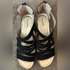 Maurices Elegant Black Women's Sandals